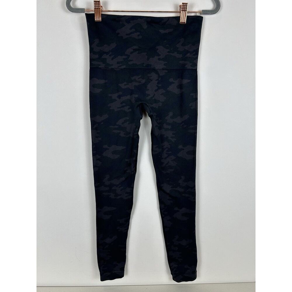 SPANX Look at Me Now Seamless Leggings Heather Camo Size M Women’s Athletic Yoga